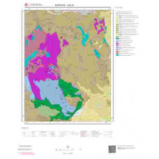 J22c4 Paftası 1/25.000 Ölçekli Vektör Jeoloji Haritası