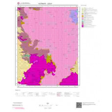 J22d1 Paftası 1/25.000 Ölçekli Vektör Jeoloji Haritası