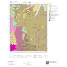 J22d2 Paftası 1/25.000 Ölçekli Vektör Jeoloji Haritası