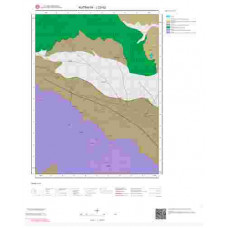 J23b2 Paftası 1/25.000 Ölçekli Vektör Jeoloji Haritası
