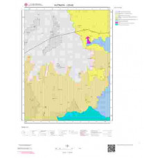 J23d2 Paftası 1/25.000 Ölçekli Vektör Jeoloji Haritası