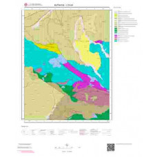 J23d4 Paftası 1/25.000 Ölçekli Vektör Jeoloji Haritası