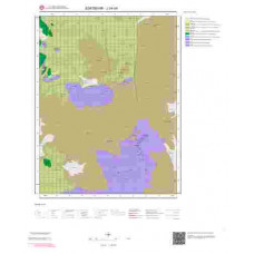 J24b4 Paftası 1/25.000 Ölçekli Vektör Jeoloji Haritası