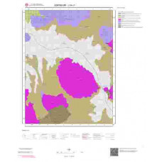 J 24-c1 Paftası 1/25.000 ölçekli Jeoloji Haritası