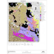 J 25 Paftası 1/100.000 ölçekli Jeoloji Haritası