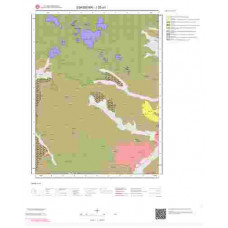 J25a1 Paftası 1/25.000 Ölçekli Vektör Jeoloji Haritası