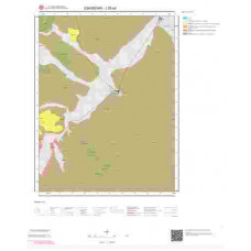 J25a2 Paftası 1/25.000 Ölçekli Vektör Jeoloji Haritası