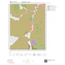 J25a4 Paftası 1/25.000 Ölçekli Vektör Jeoloji Haritası