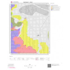 J25b3 Paftası 1/25.000 Ölçekli Vektör Jeoloji Haritası