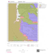 J25b4 Paftası 1/25.000 Ölçekli Vektör Jeoloji Haritası