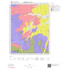J25c2 Paftası 1/25.000 Ölçekli Vektör Jeoloji Haritası