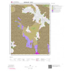 J25d1 Paftası 1/25.000 Ölçekli Vektör Jeoloji Haritası