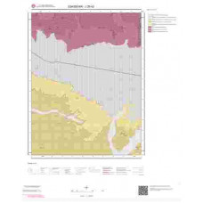 J26b2 Paftası 1/25.000 Ölçekli Vektör Jeoloji Haritası