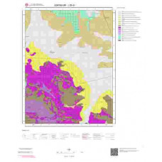 J26d1 Paftası 1/25.000 Ölçekli Vektör Jeoloji Haritası