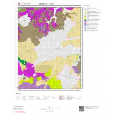 J26d4 Paftası 1/25.000 Ölçekli Vektör Jeoloji Haritası