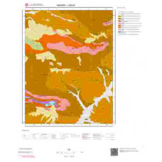 J28b3 Paftası 1/25.000 Ölçekli Vektör Jeoloji Haritası