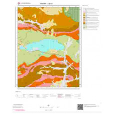 J29a1 Paftası 1/25.000 Ölçekli Vektör Jeoloji Haritası