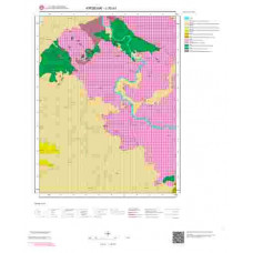 J30b3 Paftası 1/25.000 Ölçekli Vektör Jeoloji Haritası