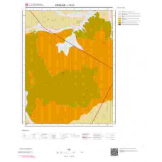 J30d1 Paftası 1/25.000 Ölçekli Vektör Jeoloji Haritası