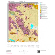 J 32 Paftası 1/100.000 ölçekli Jeoloji Haritası