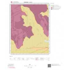J32d1 Paftası 1/25.000 Ölçekli Vektör Jeoloji Haritası