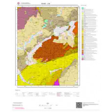 J36 Paftası 1/100.000 Ölçekli Vektör Jeoloji Haritası