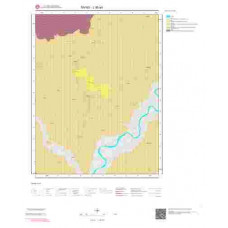 J36a4 Paftası 1/25.000 Ölçekli Vektör Jeoloji Haritası