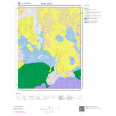 J38c4 Paftası 1/25.000 Ölçekli Vektör Jeoloji Haritası