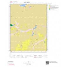 J38d4 Paftası 1/25.000 Ölçekli Vektör Jeoloji Haritası