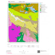 J40b1 Paftası 1/25.000 Ölçekli Vektör Jeoloji Haritası
