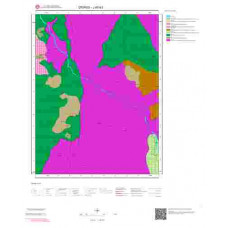 J40b3 Paftası 1/25.000 Ölçekli Vektör Jeoloji Haritası