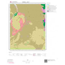 J40c1 Paftası 1/25.000 Ölçekli Vektör Jeoloji Haritası