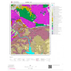 J41 Paftası 1/100.000 Ölçekli Vektör Jeoloji Haritası