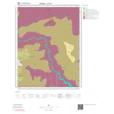 J41d4 Paftası 1/25.000 Ölçekli Vektör Jeoloji Haritası