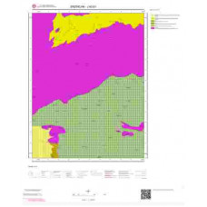 J 42-b1 Paftası 1/25.000 ölçekli Jeoloji Haritası