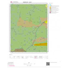J43b1 Paftası 1/25.000 Ölçekli Vektör Jeoloji Haritası