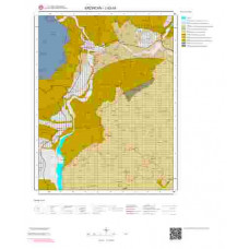 J43d4 Paftası 1/25.000 Ölçekli Vektör Jeoloji Haritası