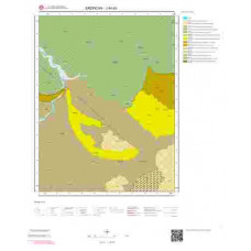 J44b3 Paftası 1/25.000 Ölçekli Vektör Jeoloji Haritası