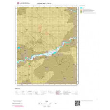 J44d2 Paftası 1/25.000 Ölçekli Vektör Jeoloji Haritası