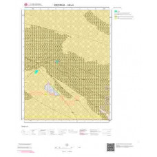 J46a3 Paftası 1/25.000 Ölçekli Vektör Jeoloji Haritası