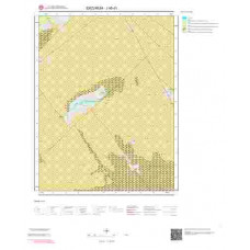 J 46-d1 Paftası 1/25.000 ölçekli Jeoloji Haritası