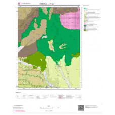 J47a2 Paftası 1/25.000 Ölçekli Vektör Jeoloji Haritası