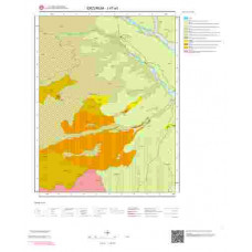 J47a3 Paftası 1/25.000 Ölçekli Vektör Jeoloji Haritası