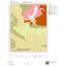 J 47-d1 Paftası 1/25.000 ölçekli Jeoloji Haritası