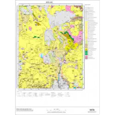 J 50 Paftası 1/100.000 ölçekli Jeoloji Haritası