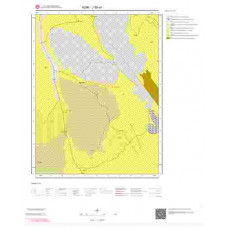 J50a1 Paftası 1/25.000 Ölçekli Vektör Jeoloji Haritası