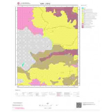 J50b2 Paftası 1/25.000 Ölçekli Vektör Jeoloji Haritası