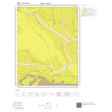 J50d3 Paftası 1/25.000 Ölçekli Vektör Jeoloji Haritası