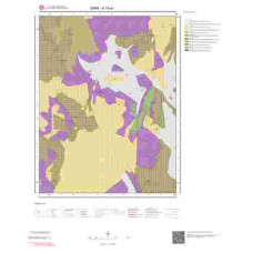 K19a1 Paftası 1/25.000 Ölçekli Vektör Jeoloji Haritası