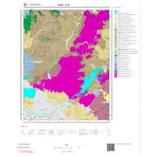 K 20 Paftası 1/100.000 ölçekli Jeoloji Haritası